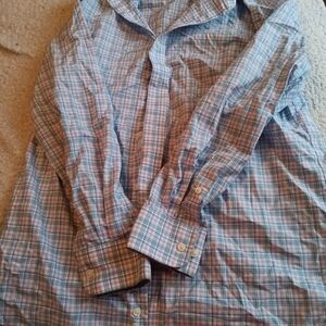 Ralph Lauren Blue Casual Button Down Shirt